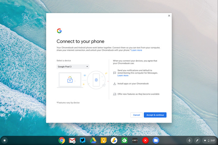 Chrome OS 71正式發布，帶來更好Android協作功能