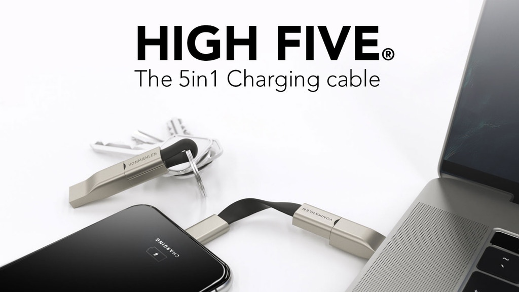 High Five上線眾籌,解決戶外USB-C等接口轉換問題