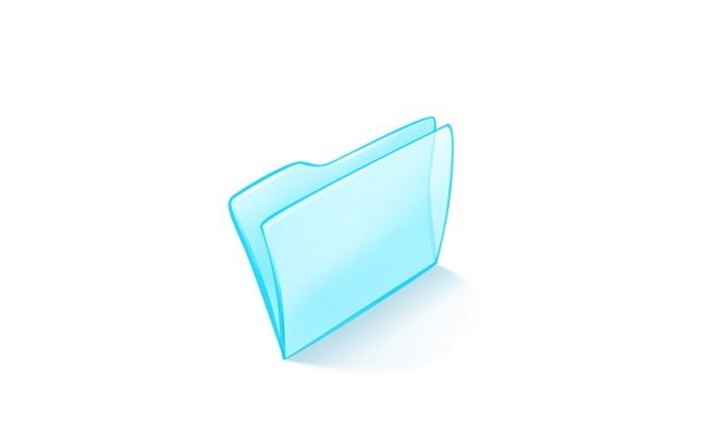 如何在電腦桌面新建一個透明文件夾