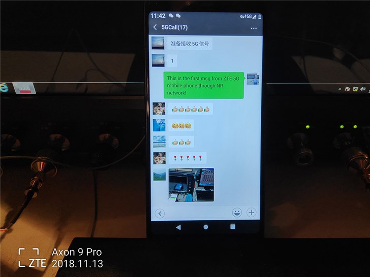 中興5G終端商用又一里程碑，首次實(shí)現(xiàn)5G“呼叫、上網(wǎng)、聊微信”